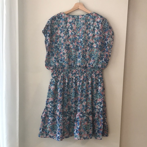 BCBG Paris Flower Ruffle Dress Size XXL - Picture 10 of 14